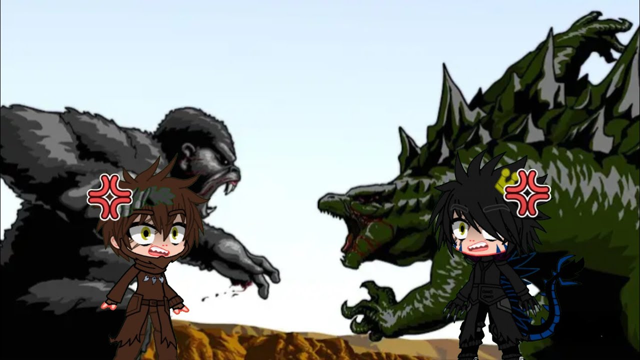 kaijus reagir Godzilla vs king Kong (Full version)@zimautanimation