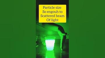 tyndall effect l class 9 l class10 #shorts