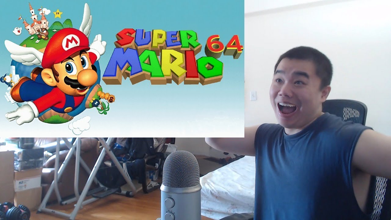 Mario 64- First playthrough!