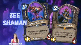 100% WR with newer Zee Shaman... WHAT?! yes it's that good