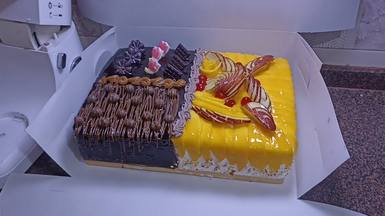 تورتة ٣٠×٤٠🎂 الزبونة طالبتها الساعة٩الصبح🙆 صحيت من الفجرية عشان الحق اخلصها