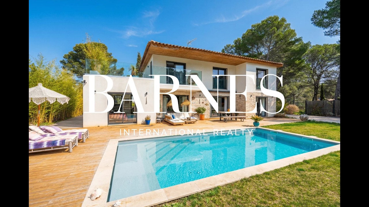 AIX-EN-PROVENCE - VILLA CONTEMPORAINE 180 M² - 4 CHAMBRES - JARDIN 1000 M²