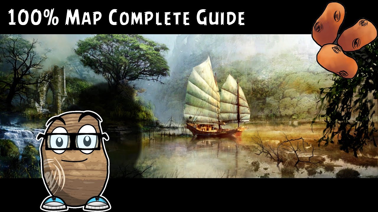 Bloodtide Coast - Tyrian Memories Then & Now | Full Map Exploration