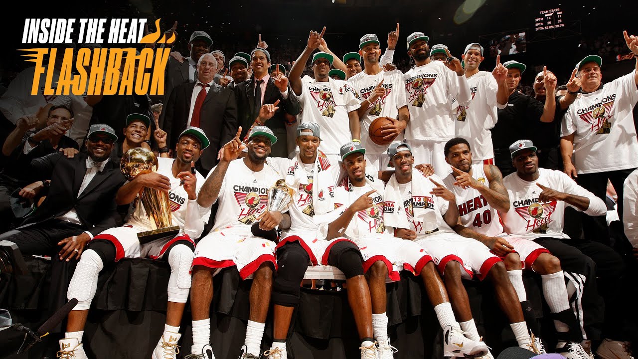 FLASHBACK: LeBron James, Dwyane Wade, and Chris Bosh win Miami's SECOND NBA Title in 2012 🏆