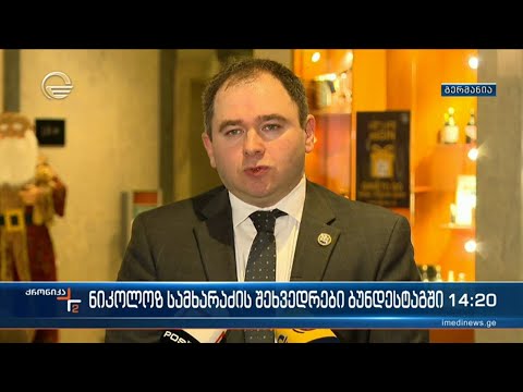 ნიკოლოზ სამხარაძის შეხვედრები ბუნდესტაგში