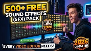 500+ Premium Sound Effects Every Video Editor Needs in 2026.
