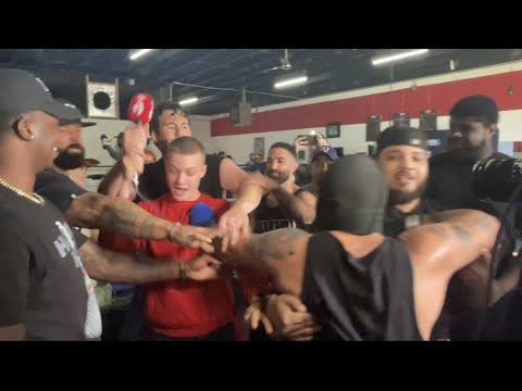 F****** CHAOS! -PUNCHES THROWN AS ALEX STEIN & MO DEEN CLASH AT OPEN WORKOUT AT MISFITS IN NASHVILLE