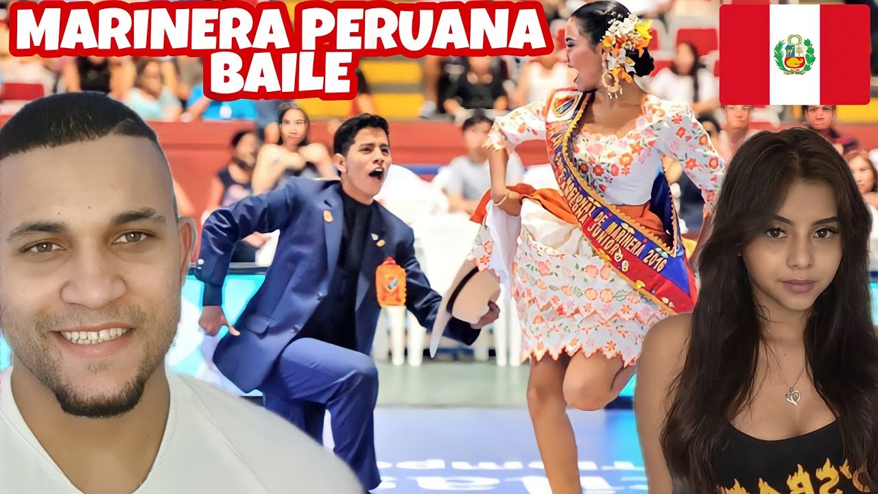 BAILE DE LA MARINERA PERUANA 🇵🇪 REACCIÓN CON MI NOVIA 🌹