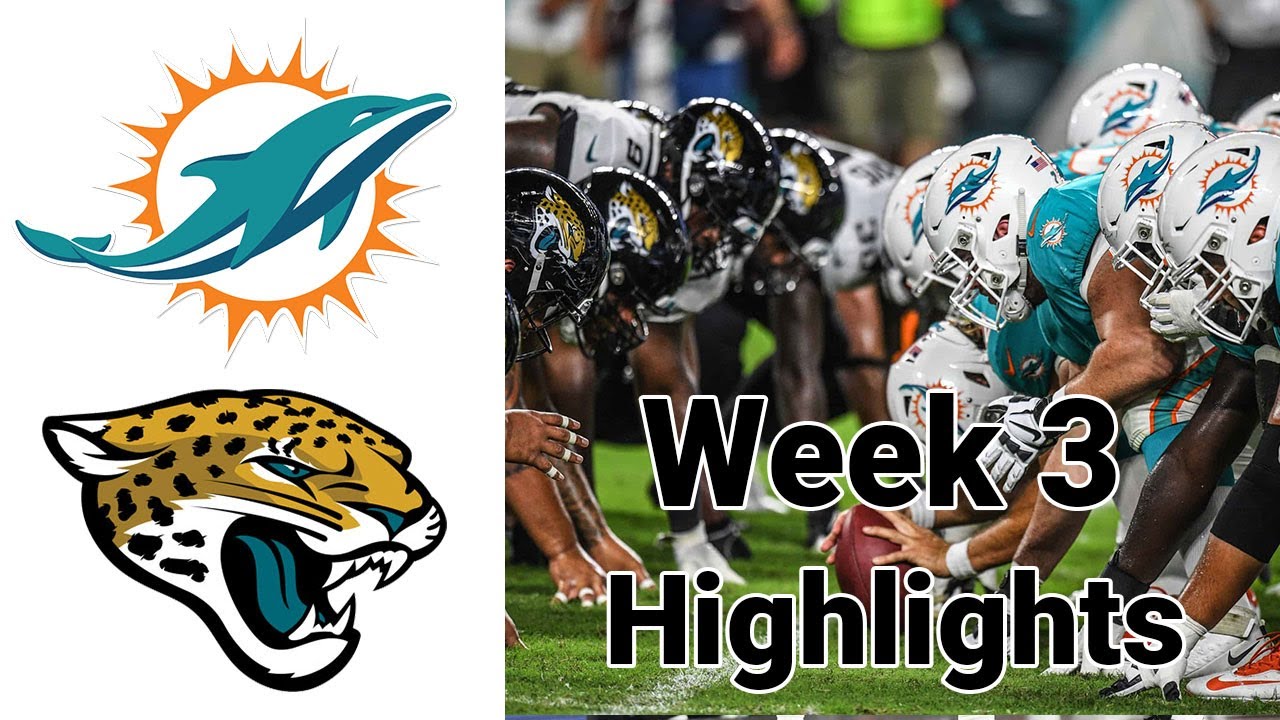 Thursday Night Football Dolphins vs Jaguars Highlights Full Game NFL