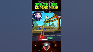 🔥THE SECRET OP CHARACTER SKILL COMBO FOR CS RANK GRANDMASTER PUSH🔥 #shorts #freefire | PRI GAMING