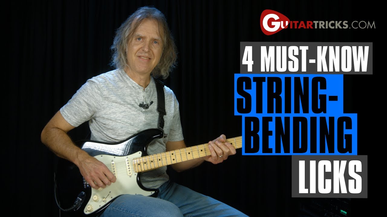4 Advanced Bending Licks You Kneed To Know | Guitar Tricks