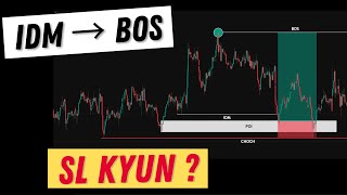 SMC Structure Mapping Full Logic | BOS, CHOCH, IDM, POI → BOS (Real Market Case)