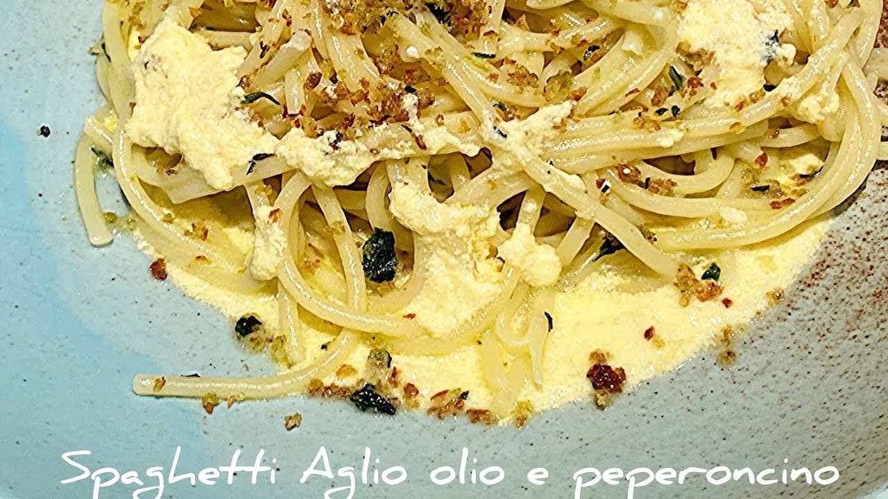 🌱Spaghetti Aglio Olio & Peperoncino YouTube
