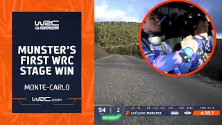 How Munster Grabbed His First Stage Win! | WRC Rallye Monte-Carlo 2025