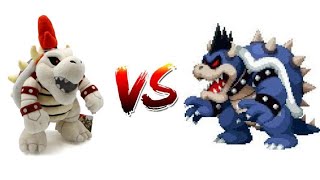 Dry Bowser VS Dark Bowser