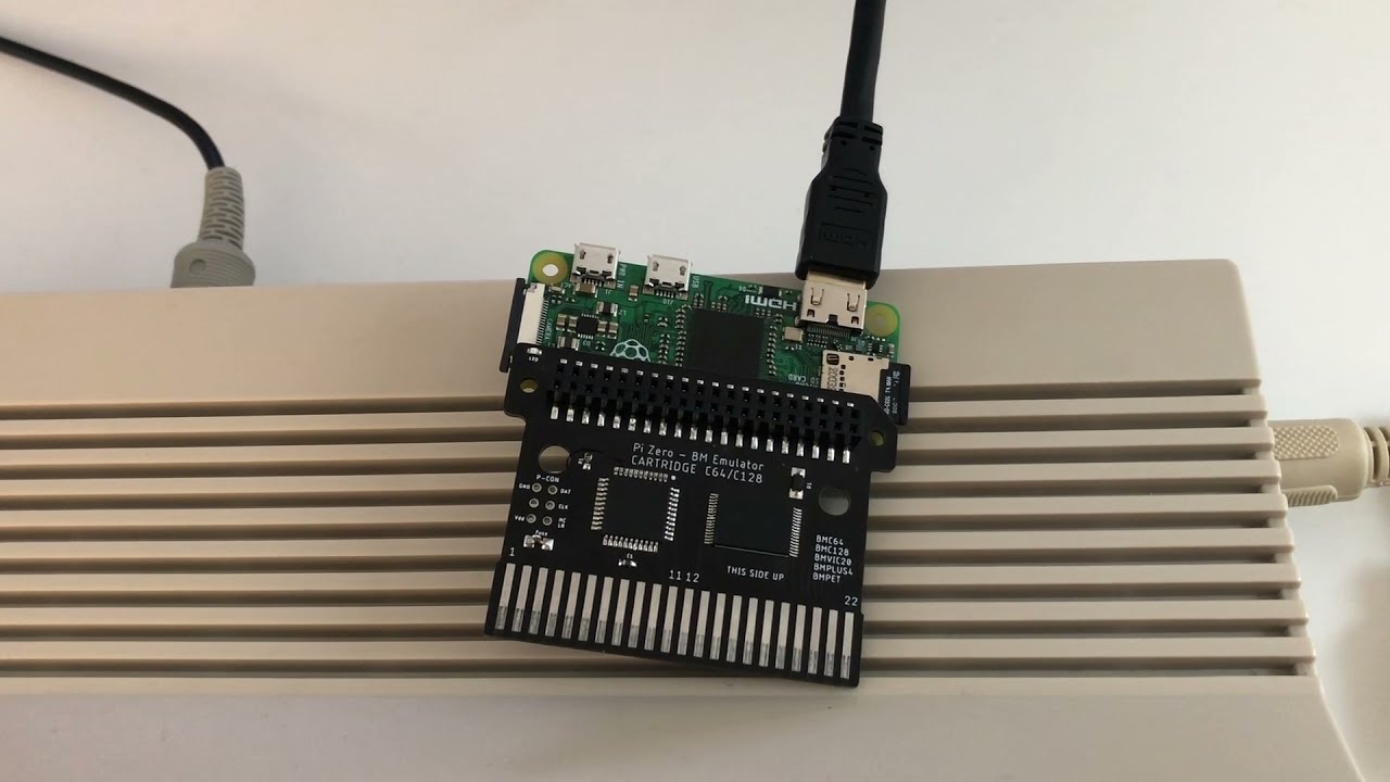 Quick swap of C64 or C128 to any other Commodore.  BMC64 emulator inside cartridge