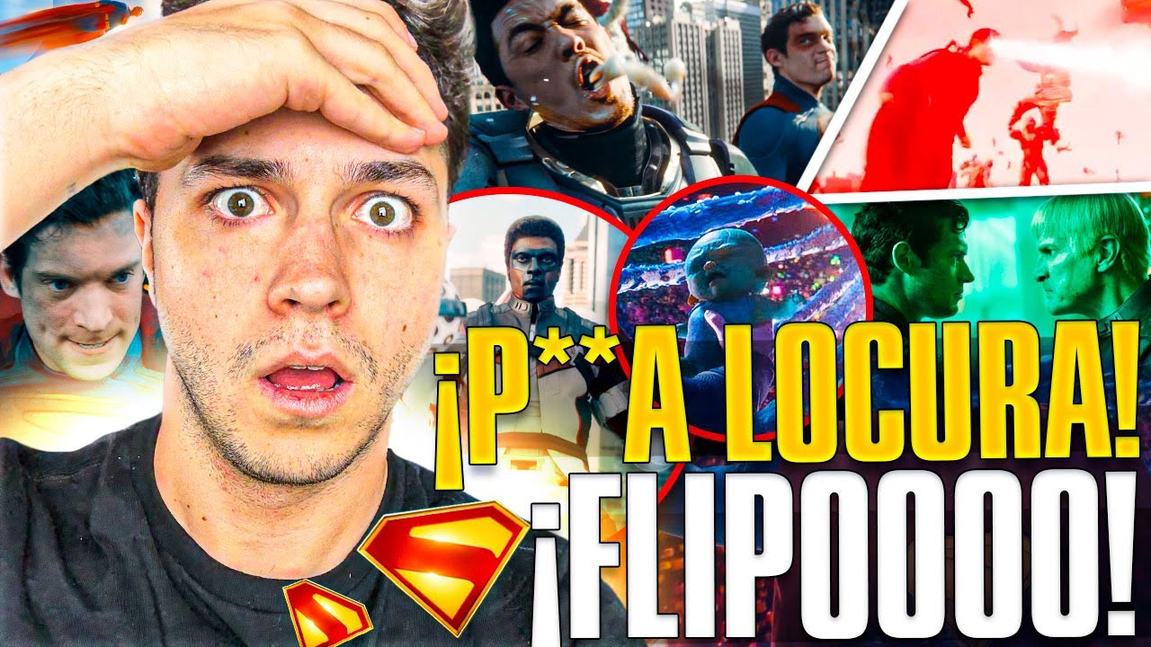 ¡EL MEJOR TRÁILER DE LA P**A HISTORIA! ¿QUÉ LOCURA ES ESTA? 🤯 SUPERMAN - REACCIÓN TRÁILER FINAL