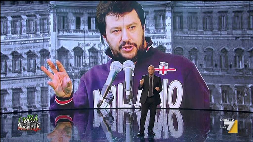 Crozza nel Paese delle Meraviglie - Nel Popolo delle Meraviglie c'è chi Viene e c'è.. chi vuole andar via!