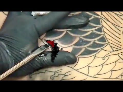 Most painful tattoo || Yakuza TATTOO (TEBORI) || How To Tattoo