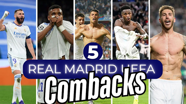 REAL MADRID Most EPIC Comebacks in UEFA History!