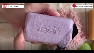 ASMR Soap Cutting soap ✨cubes✨ compilation l credit : _i_cut_soap