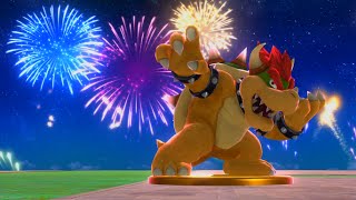 Super Smash Bros For Wii U Classic Mode Bowser 90 Intensity