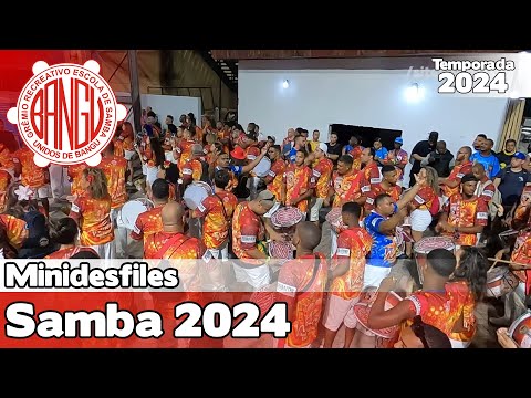 Unidos de Bangu 2024 ao vivo | Minidesfile na Cidade do Samba #MDSO24