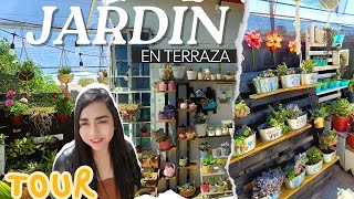 TOUR POR MI JARDÍN EN LA AZOTEA // Decore Reusando (Melisa zujey)