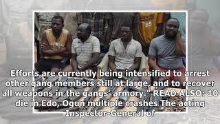 Police recover 22 AK-47 rifles from 18 suspected kidnappers, bandits