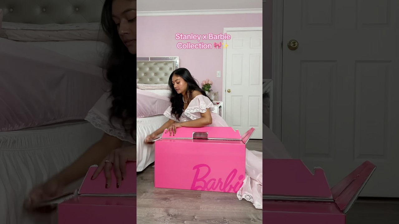 Stanley x Barbie collection unboxing 🎀