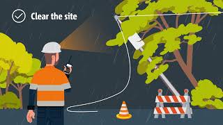 When a tree falls on powerlines - How we manage the network