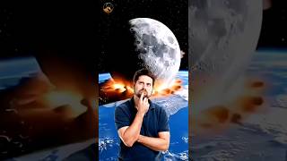 What would happen if the Moon collided with the Earth ? 😱✅ #viral #shortsfeed