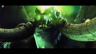 Thrall and Grom vs Mannoroth
