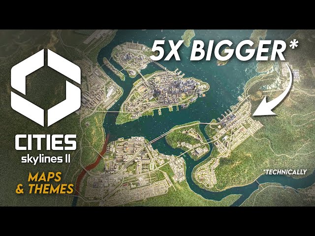 An estimation on the map size of Cities: Skylines 2 : r/CitiesSkylines