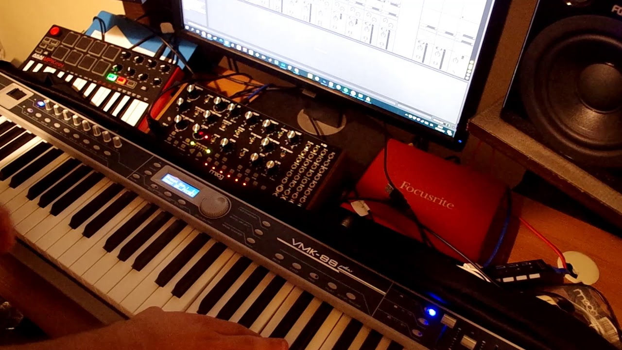 Just an electronic music jamming YouTube