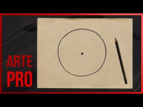 Video: Cómo Dibujar Un Círculo Con Un Punto Sin Levantar El Lápiz