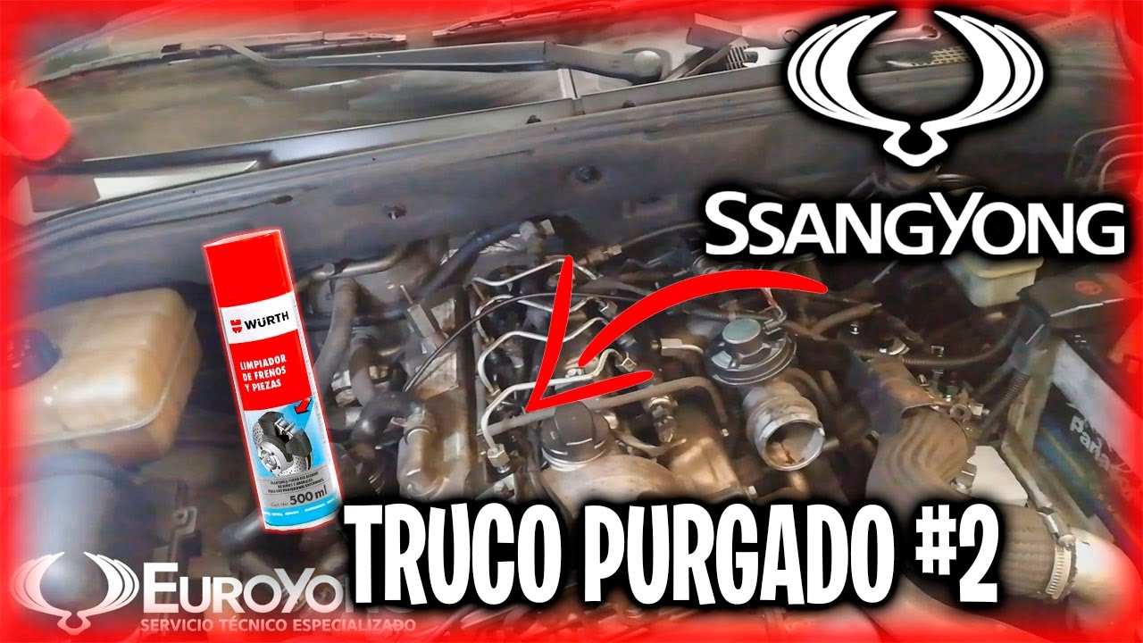 COMO PURGAR SISTEMA COMBUSTIBLE SSANGYONG *SOLUCIONADO* *TRUCO* 2 COMO PURGAR SISTEMA COMBUSTIBLE SSANGYONG *SOLUCIONADO* *TRUCO* 2