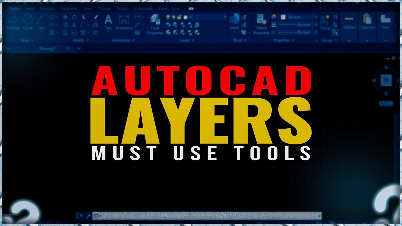 Layer Command Autocad How to Use Layers in AutoCAD | AutoCAD Layer Command Tutorial Complete ...