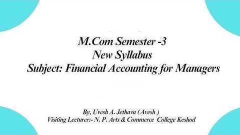 #bknmu M.com Sem-3 Financial Accounting for Managers #mcom_Sem_3 Paper Solution Question-2 A/c of HR