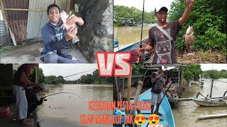 Mancing Ikan Mangrove Jack Di Muara Kali Meninting Umpan Udang Hidup Jumbo Part 1