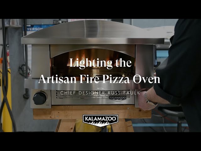 Lighting the Artisan Fire Pizza Oven - YouTube