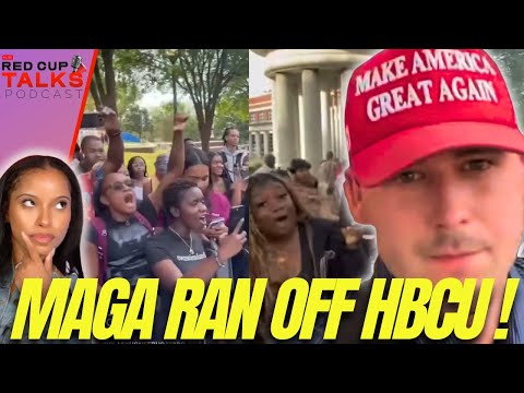 “MAGA SHUT DOWN & RUN OUT by HBCU Students — Campus EXPLODES”