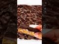 Healthy Snickers Bars (No Bake) #chocolate #snackideas #foodshorts
