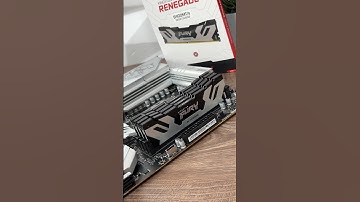 IF 4 STICKS OF DDR5 WAS POSSIBLE - KINGSTON FURY RENEGADE DDR5 6400MHz #asmr 🔊