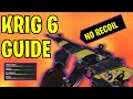 BEST KRIG 6 CLASS IN COLD WAR - NO RECOIL