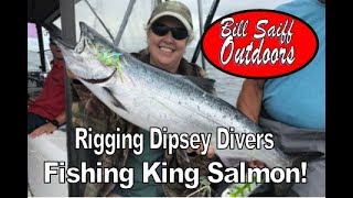 Dipsey Divers for Kings!  How to Rig Them w/ Bill Saiff III