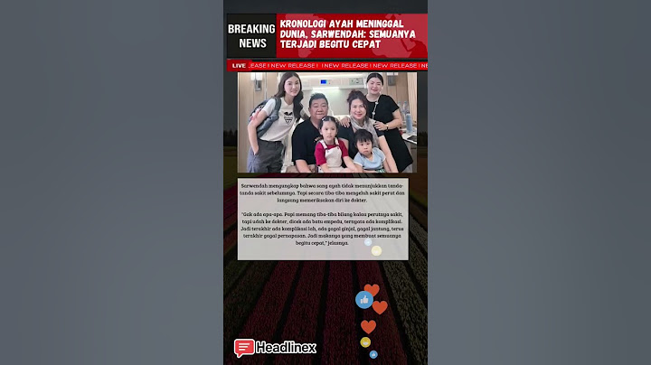 Kabar Duka, Ayah Sarwendah Meninggal Dunia #shorts #beritaterkini #sarwendah