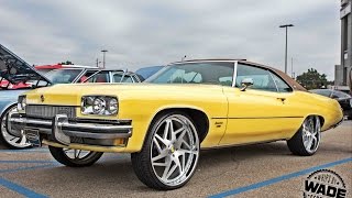 Stuntmania 2015 :  1973 Buick Centurion on 26" Forgiato Wheels