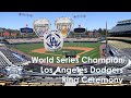 Dodgers 2020 World Series Championship Ring Ceremony (2021) | FULL