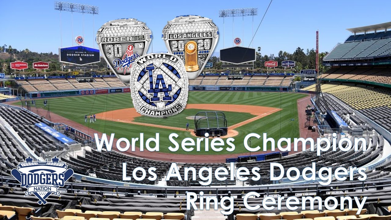 Dodgers get their World Series championship rings - True Blue LA
